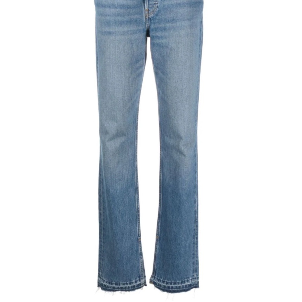 Re/Done Originals High Rise With Slits